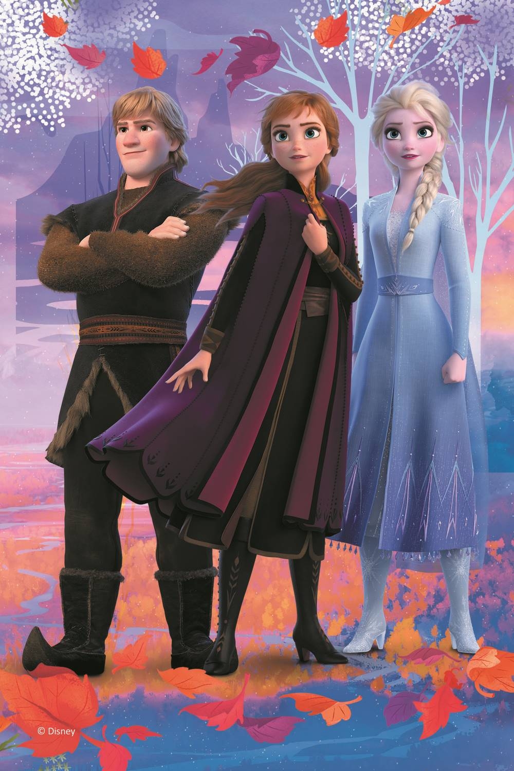 Mini Puzzle - In the world of Anna and Elsa - Disney Frozen II