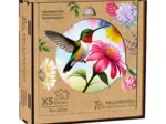 Holzpuzzle - Kolibri