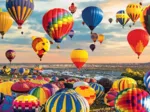 Panorama Puzzle - Ballonstart