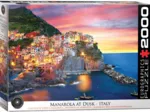 Manarola in der Dämmerung