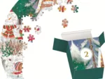 Adventskalender Puzzle - Frohe Feiertage
