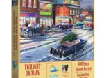 XXL Teile - Weihnachtsdämmerung auf der Hauptstraße