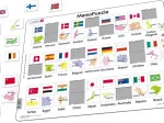 Rahmenpuzzle - MemoPuzzle (auf Norwegisch)