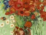 Van Gogh - Vase with Daisies and Poppies, 1890
