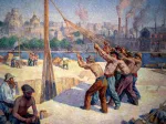 Maximilien Luce - Les Batteurs de Pieux, 1903