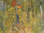 Gustav Klimt : Bauerngarten mit Kruzifix, 1911-1912