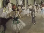 Edgar Degas: La classe de danse, 1871-1874