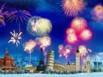 Silvester auf der ganzen Welt