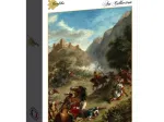 Eugène Delacroix: Arabs Skirmishing in the Mountains, 1863