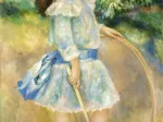 Auguste Renoir : Girl with a Hoop, 1885