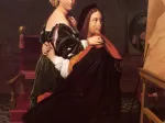 Jean-Auguste-Dominique Ingres: Raphaël and the Fornarina, 1814