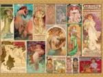 Alfons Mucha - Collage