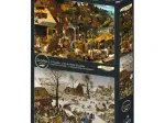 2 Puzzles - Pieter Brueghels Kunst: Niederländische Sprichwörter - Die Volkszählung zu Bethlehem