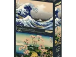 2 Puzzles - Hokusais Kunst: Die Große Welle vor Kanagawa - Shinagawa am Tokaido