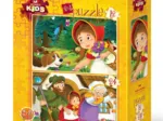 2 Puzzles - Red Riding Hood Girl