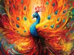 Colorful Peacock