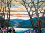 TIFFANY - MAGNOLIAS ET IRIS