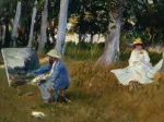Claude Monet by John Singer Sargent, 1885