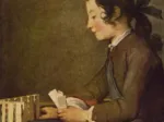 Jean Siméon Chardin - The House of Cards, 1737