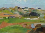 Paul Gauguin : Landscape at Le Pouldu, 1890