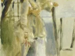 Auguste Renoir: Woman by a Fence, 1866