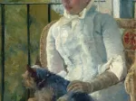 Mary Cassatt: Young Girl at a Window, 1883-1884