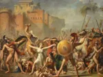 Jacques-Louis David: The Intervention of the Sabine Women, 1799