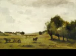 Jean-Baptiste-Camille Corot: View near Epernon, 1850-1860