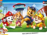 Rahmenpuzzle - Die Paw'Patrol Welpen