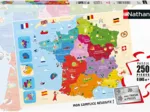 Karte von Frankreich