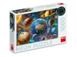 Neon-Puzzle - Planeten