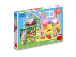 3 Puzzles - Peppa Pig in den Ferien