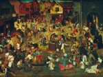 Pieter Bruegel the Elder - The Fight Between Carnival and Lent, 1559