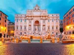 Der Trevi-Brunnen, Rom - Italien