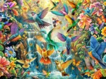 Kolibris im Flug