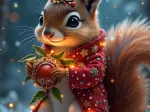 Das Weihnachtseichhörnchen