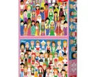 2 Puzzles - Girls of Europe and Girls of Asia
