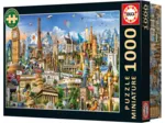 Miniatur-Puzzle – Symbole Europas