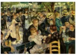 Dance At Le Moulin De La Galette. Pierre-Auguste Renoir