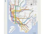 XXL Teile - New York Subway Map
