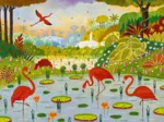 Karibische Flamingos