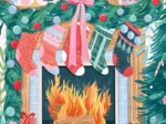 Weihnachtskamin