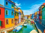 Die Farben von Burano, Italien