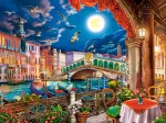 Romantische Nacht in Venedig