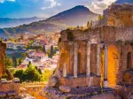Antikes Theater von Taormina, Italia