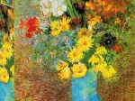 Vincent van Gogh: Vase mit Gänseblümchen und Anemonen