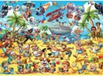Chaos am Strand