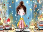 Girl & Books