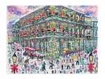 Weihnachten in New Orleans – 1000-teiliges Puzzle mit Quadratischer Box
