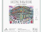 Weihnachten in New Orleans – 1000-teiliges Puzzle mit Quadratischer Box